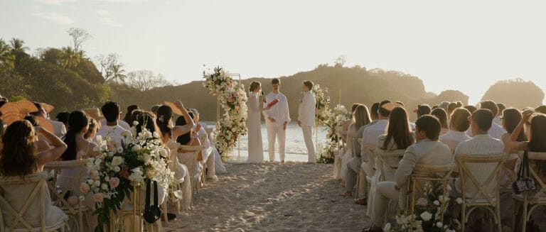 Tropical Beach Wedding at La Luna | Nosara, Costa Rica